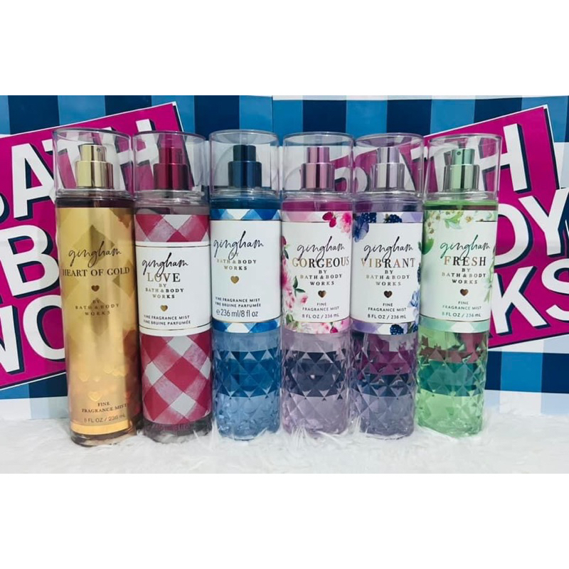 GINGHAM SCENT BBW 236ML | Shopee Philippines