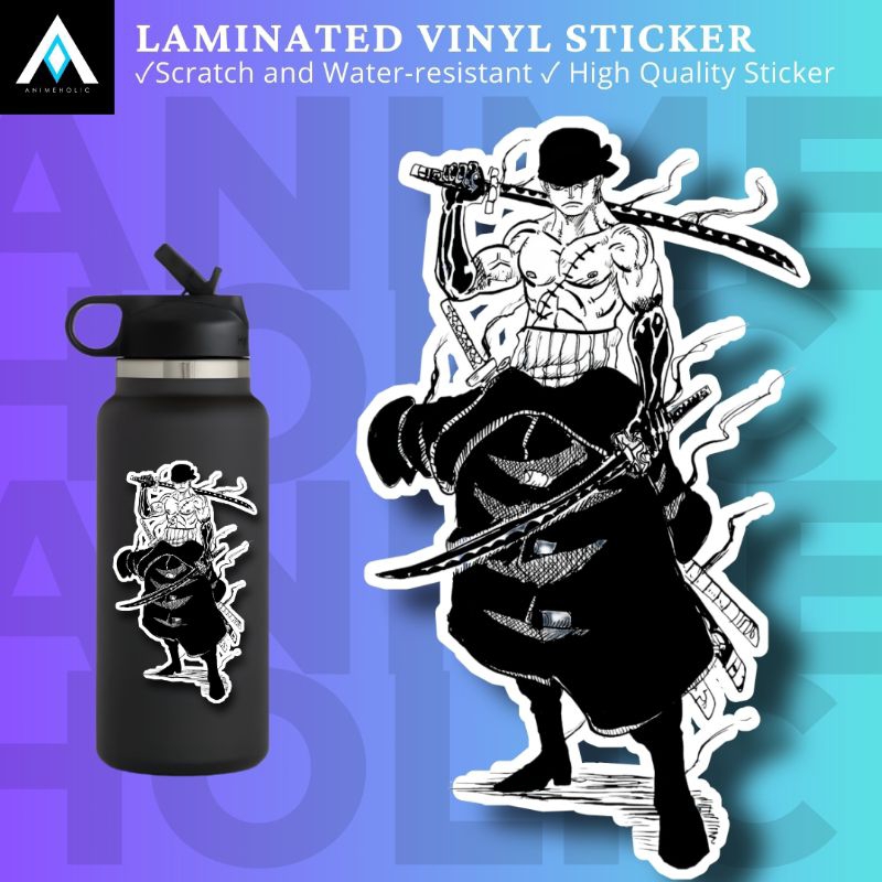 RORONOA ZORRO ONE PIECE BLACK AND WHITE EDITIONLUFFY JOYBOY