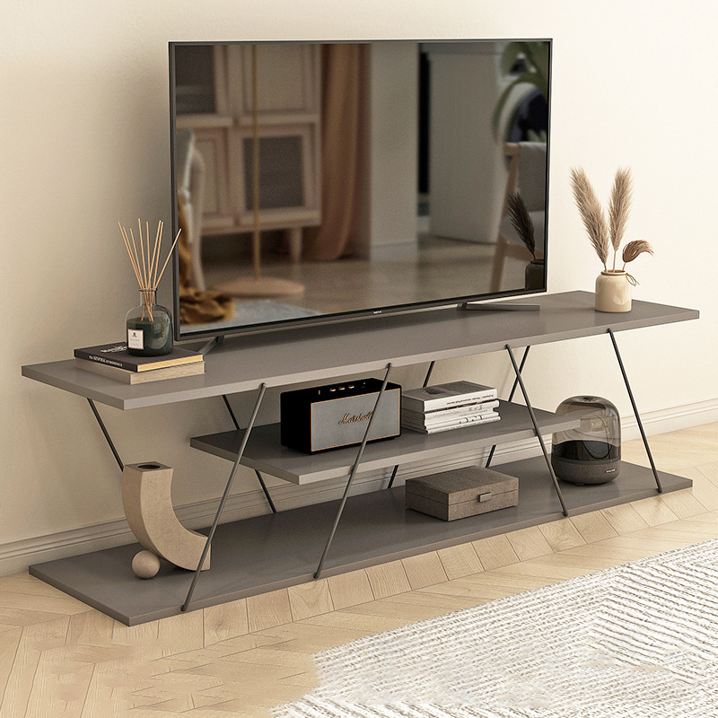 Tv Cabinet Living Room Simple Tv Rack Household Storage Locker Side ...