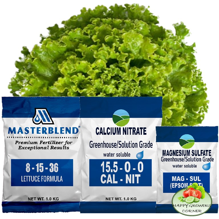 Masterblend 81536 Premium Lettuce Formula (1KG SET) Shopee Philippines