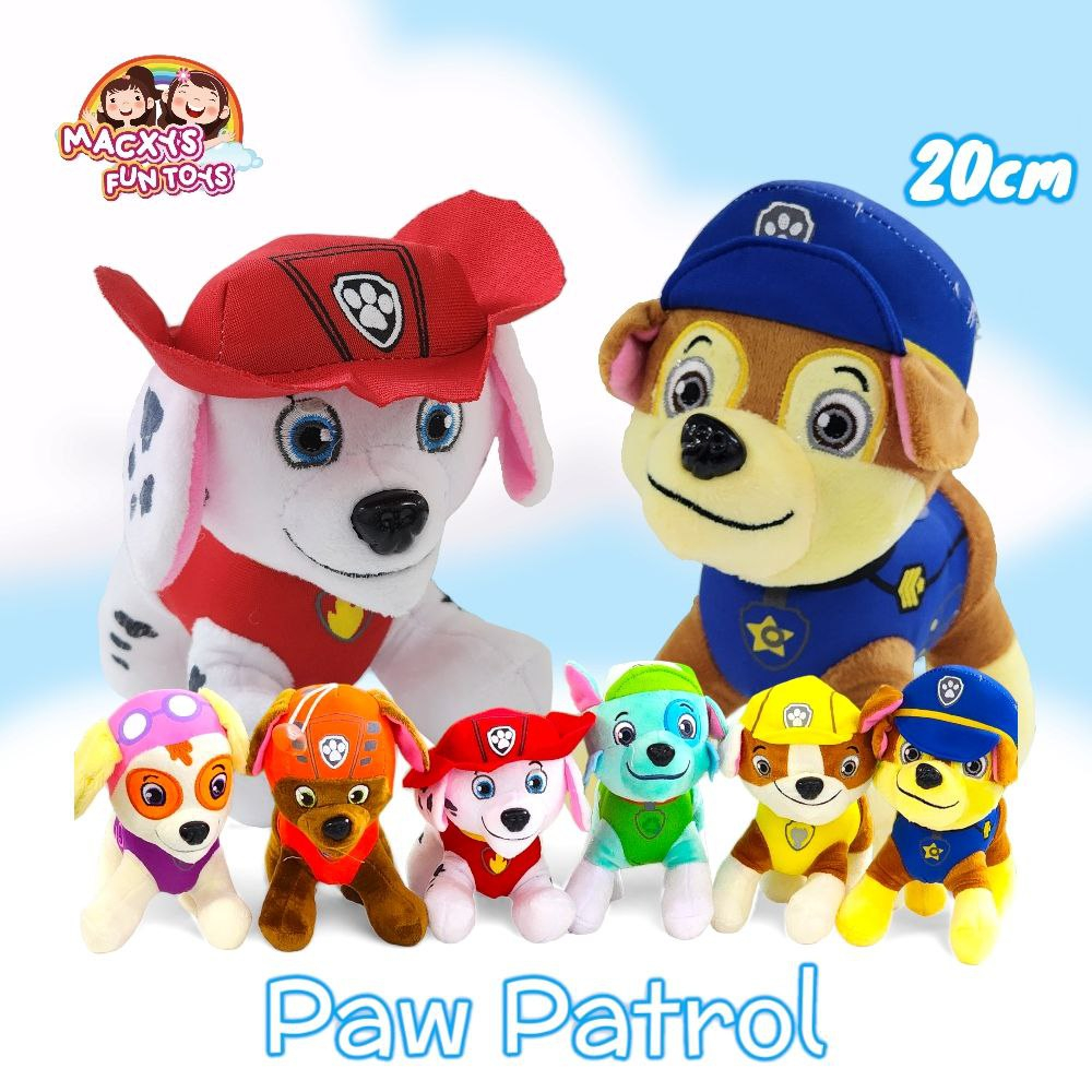 Plush Paw Patrol Stuffed Toy 20cm (Macxy's Fun Toys) Shopee Philippines