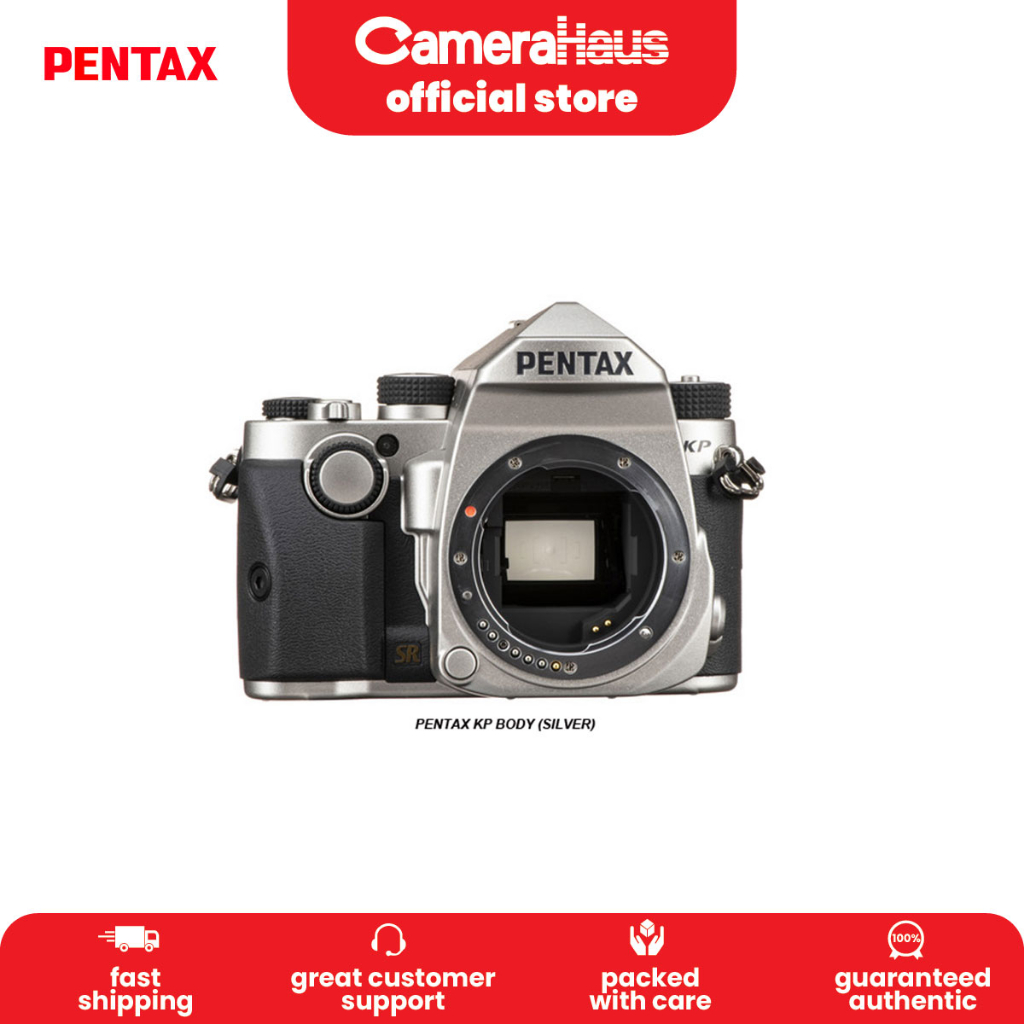 Pentax Kp Body Silver Digital Single Lens Reflex Water Resistant