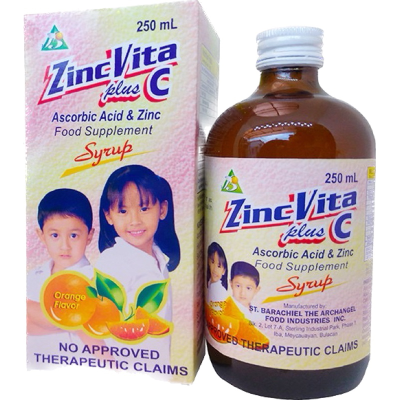 Zinc Vita plus C Syrup Shopee Philippines