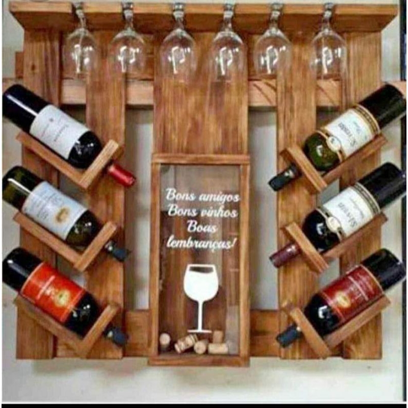 wine rack with varnish | Shopee Philippines