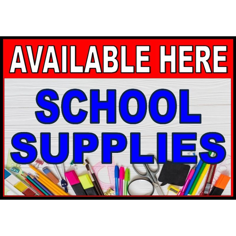 Laminated Store Signage For Store Business | Shopee Philippines