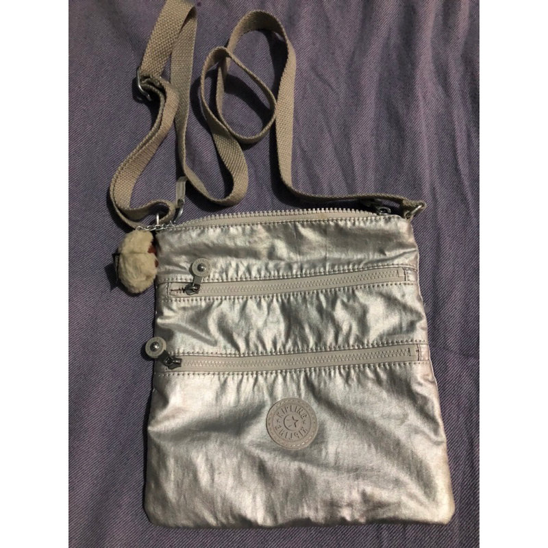 Original Kipling Sling bag silver Shopee Philippines