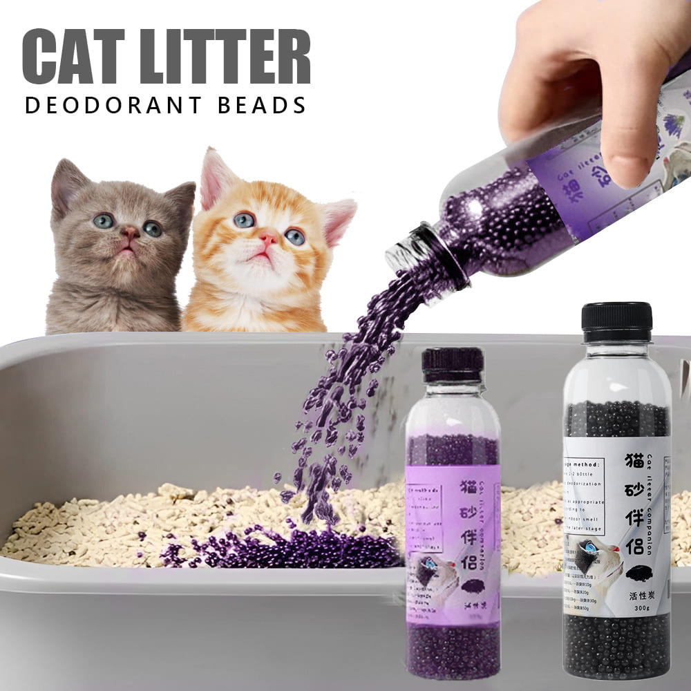 Cat Litter Deodorizer Lavender Perfume Litter Box Deodorizer Crystal