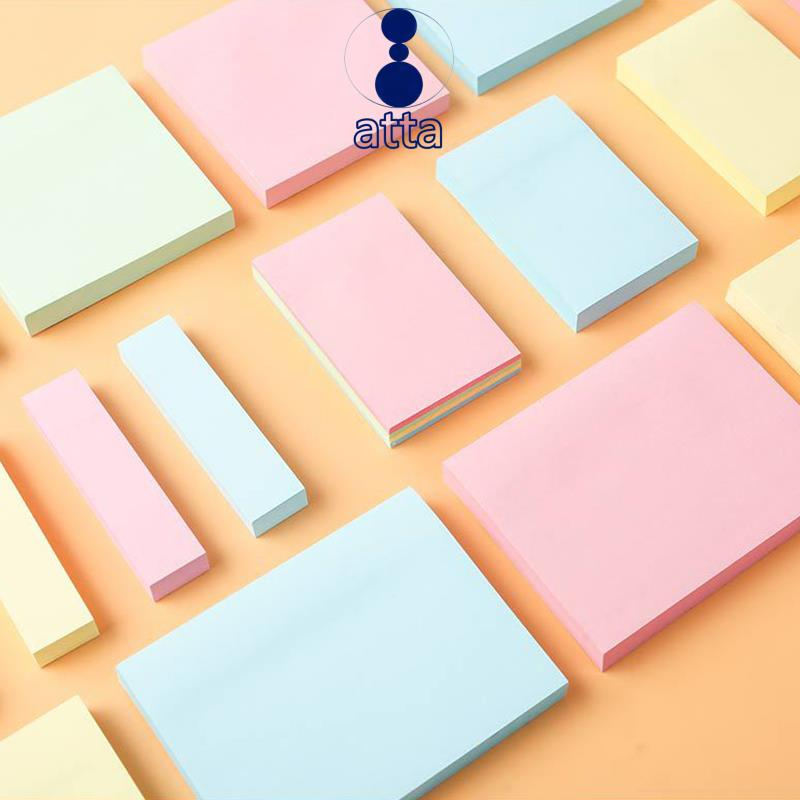 Color Sticky Notes 2"/3"/4" 100 Sheets Office School Supplies ...