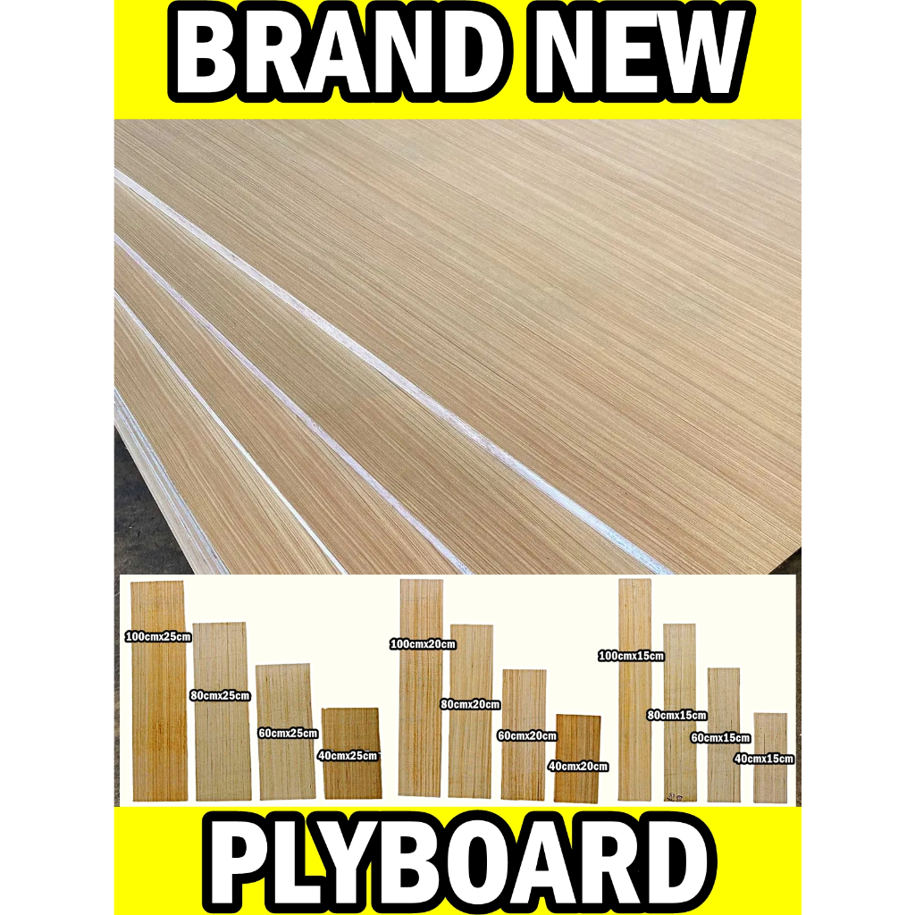 101 Brand new 3/4=18mm Plyboard Planks Wood shelves for DIY length 40