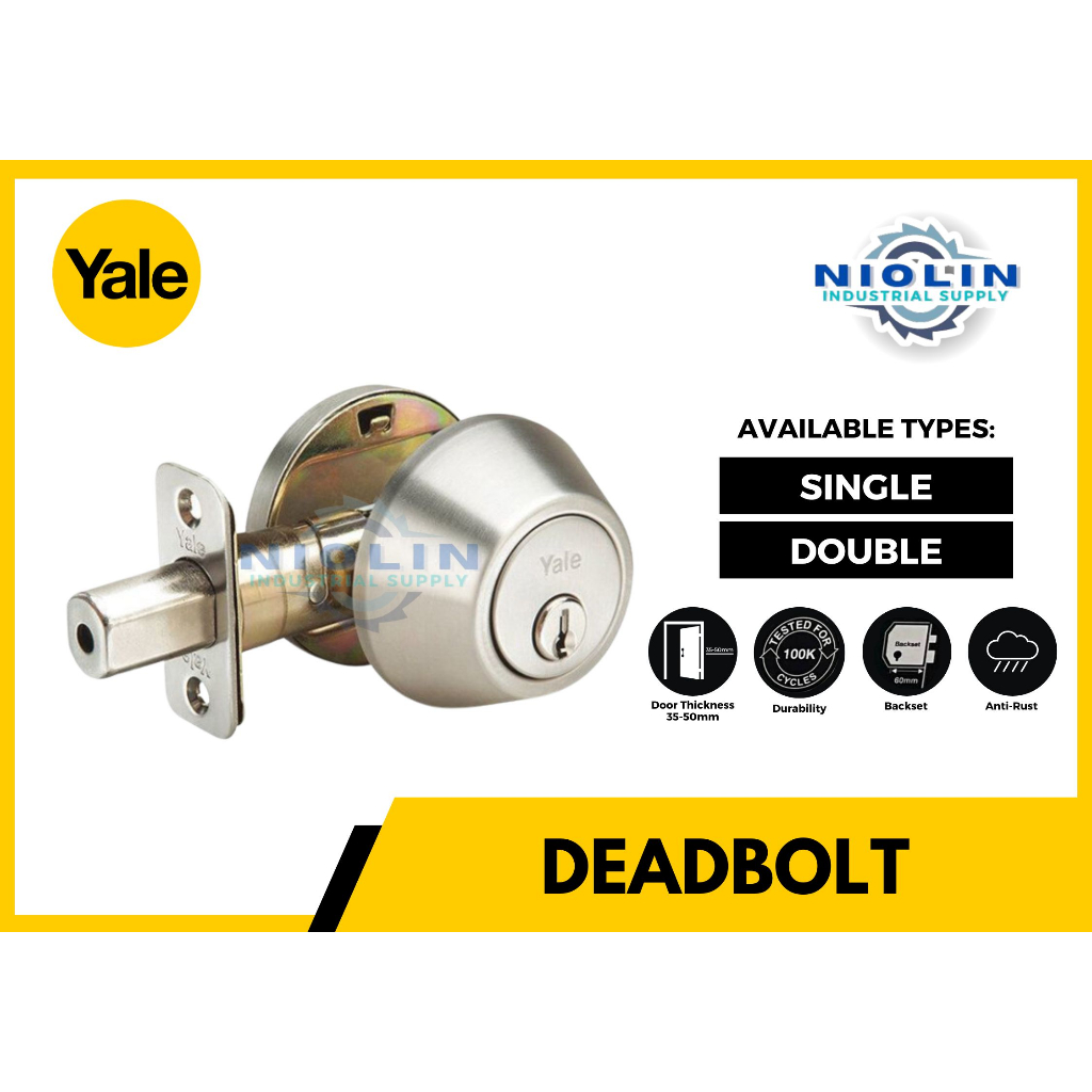 Original YALE Deadbolt Stainless Shopee Philippines