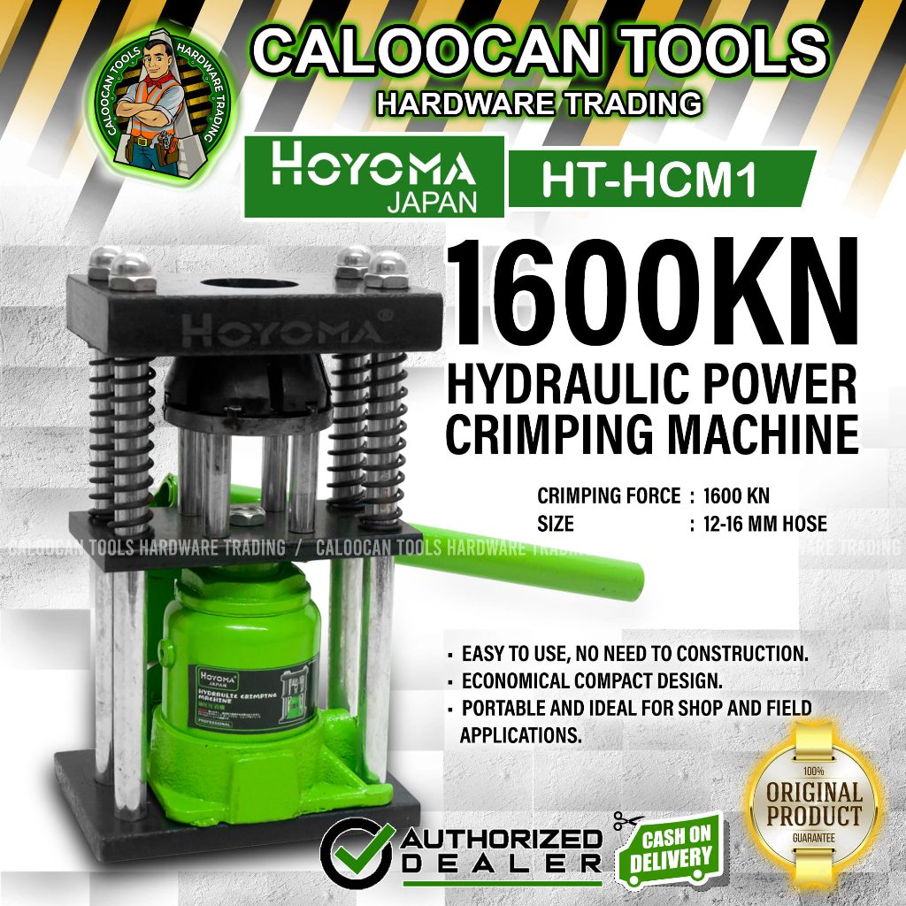 HOYOMA Japan Hydraulic Power 1216mm Hose Crimping Machine (HTHCM1