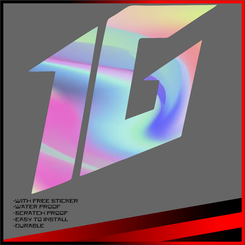 1G -OneGarage Vinyl cutout sticker | Shopee Philippines