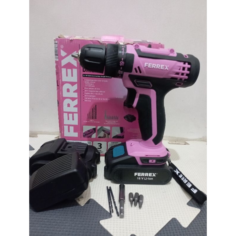 Ferrex cordless drill | Shopee Philippines