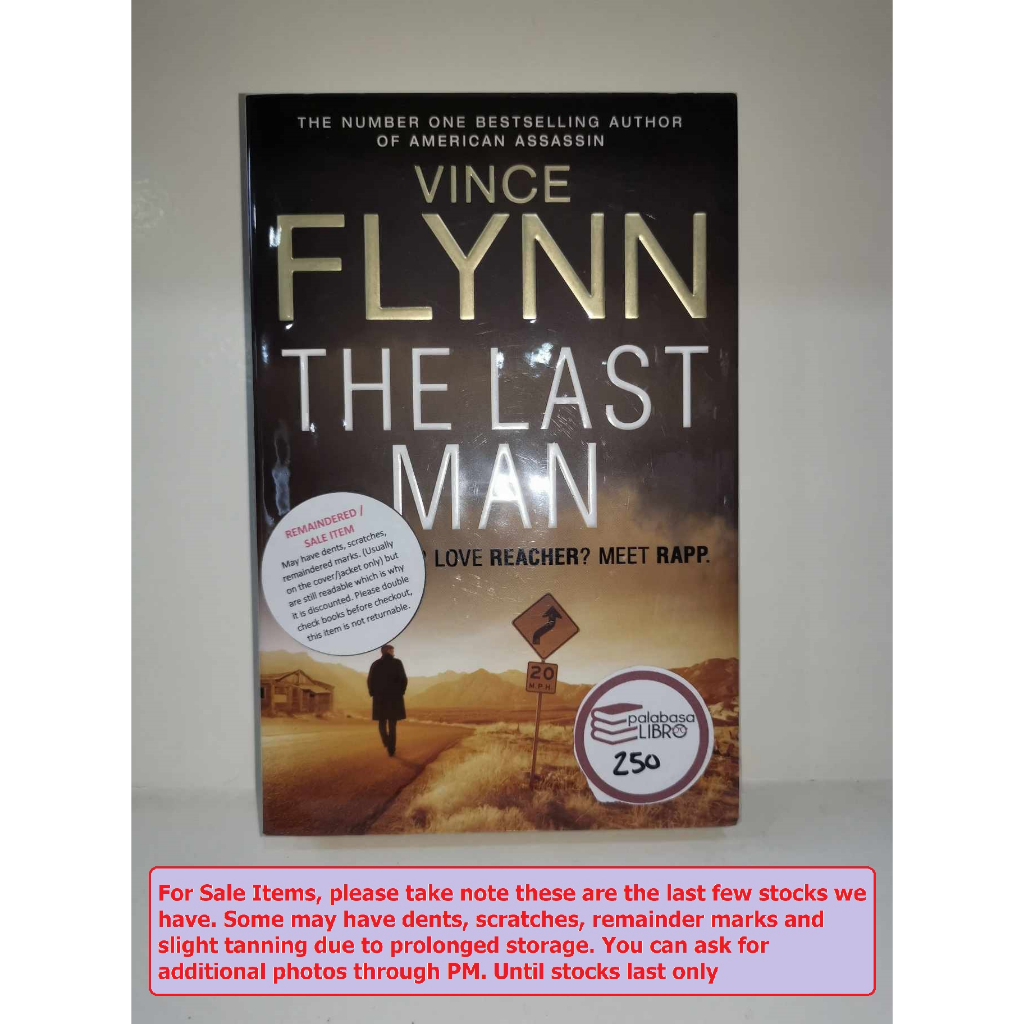 thumbnail image 2 of The Last Man: A Mitch Rapp Novel By Vince Flynn – Mass Market Paperback, Good Condition 2 of 5