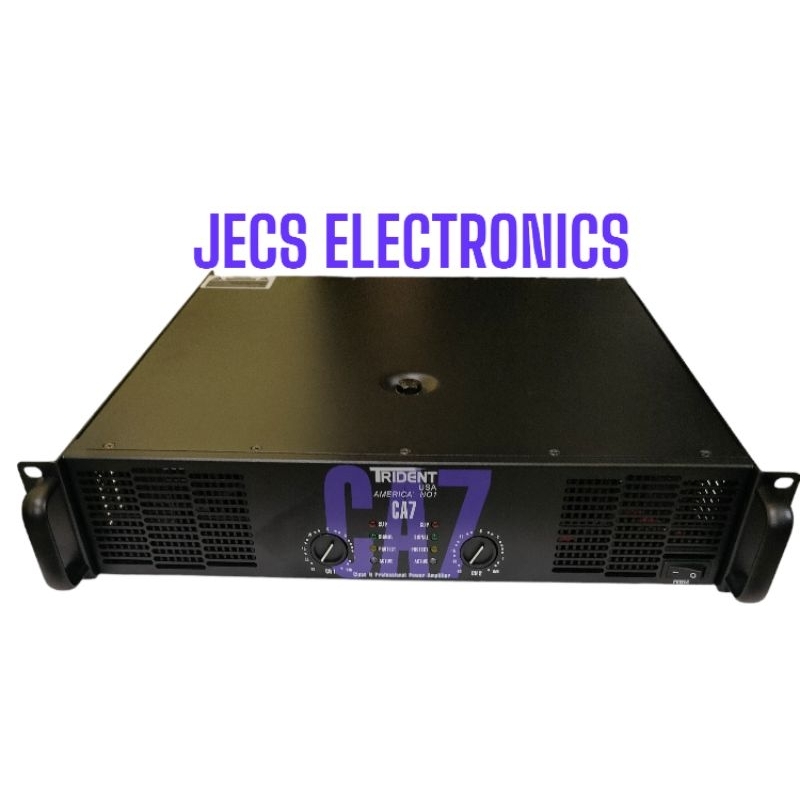 TRIDEN CA7 CLASS H PROFESSIONAL POWER AMPLIFIER | Shopee Philippines
