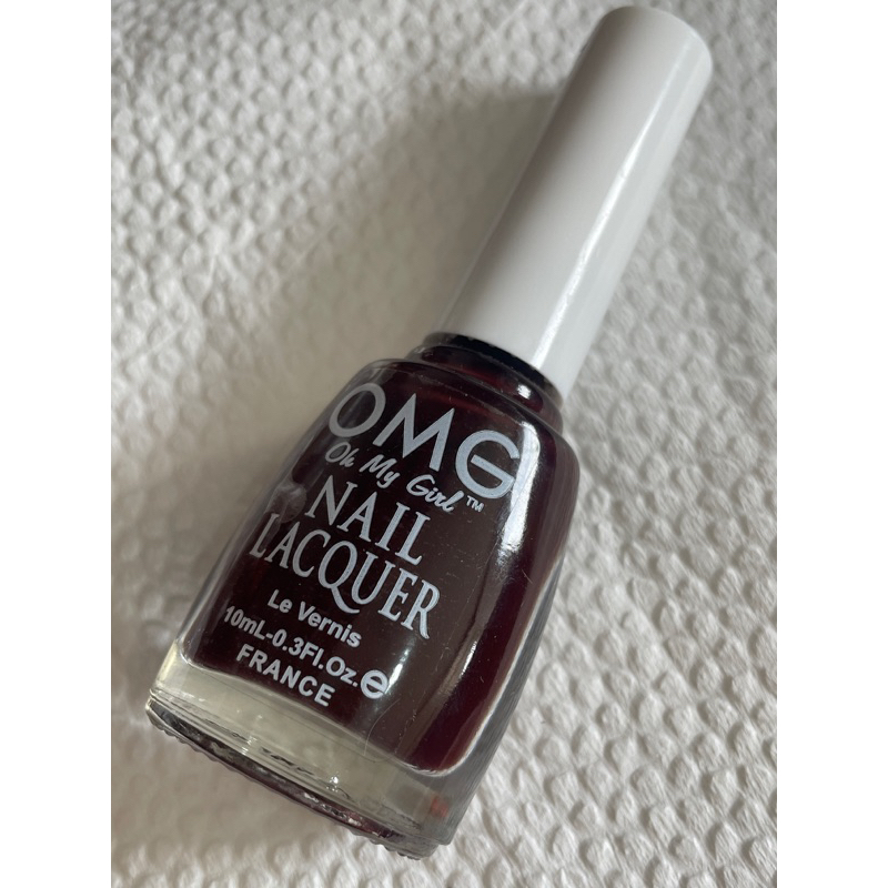 Original OMG nail polish Cutics ( Red , pussy red ) | Shopee Philippines