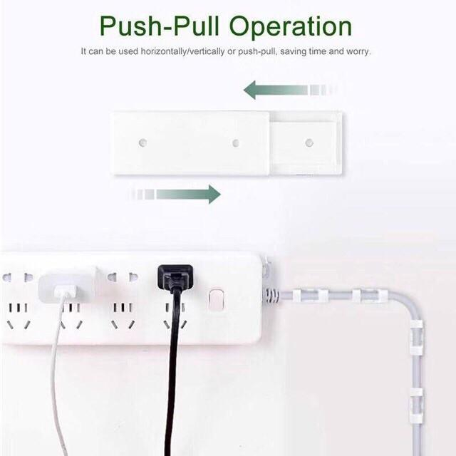 Self Adhesive Power Strip Wall Mount ,Simplest Holder Mount For Power