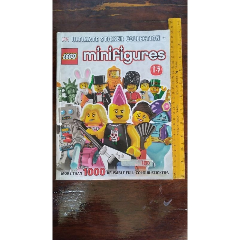 DK Ultimate Sticker Collection Lego Minifigures Preloved 1000 reusable