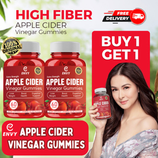 ENVY Apple Cider Vinegar Gummies collagen gummies for weight loss detox  gummy candies gummy bear | Shopee Philippines