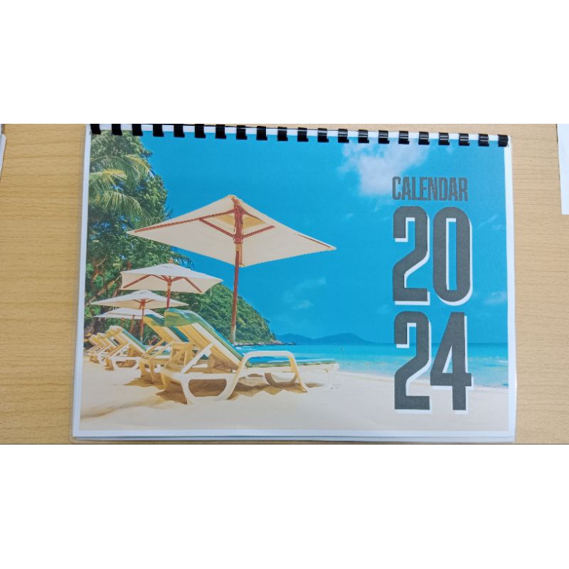 Personalized Calendar 2024,a4 laminated pic, a4 calendar pages, makapal