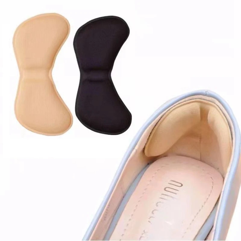 1 Pairs Gel Silicone Heel Grip Back Liner Shoe Insole Pad shoe heel cushion Foot Care Protector