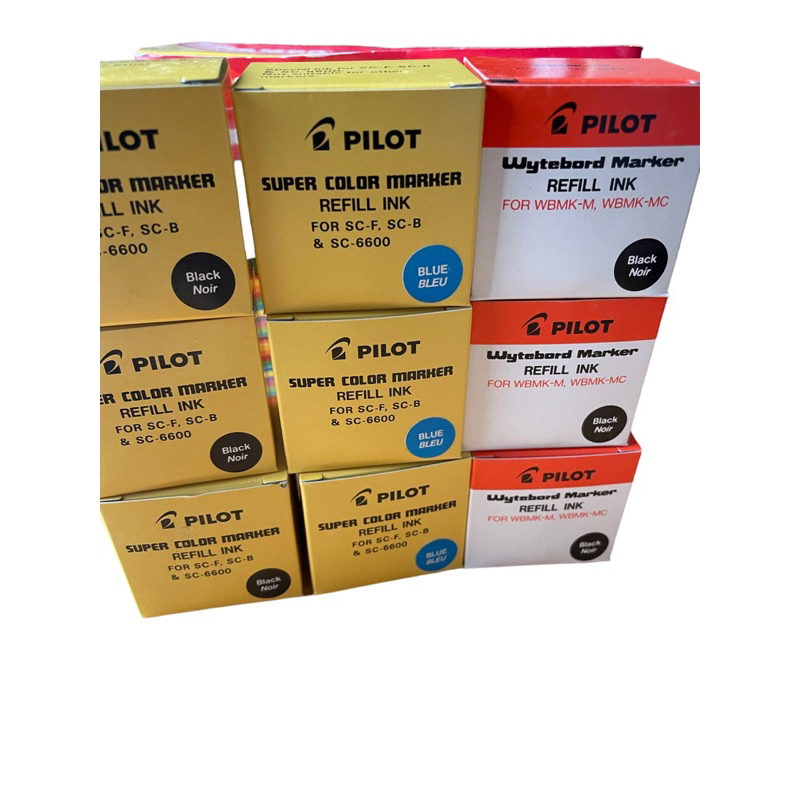 Refill ink, Pilot 30ml whiteboard and permanent marker. Shopee