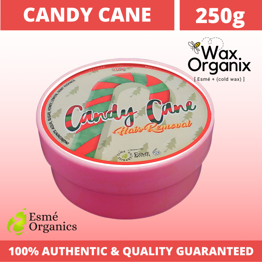 Esmè Organics - Candy Cane Hair Removal Cold Wax (Authentic) | Shopee ...