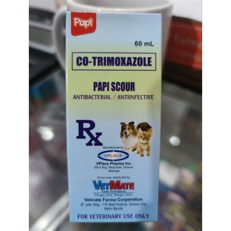 Papi Scour Co-trimoxazole 60ml | Shopee Philippines