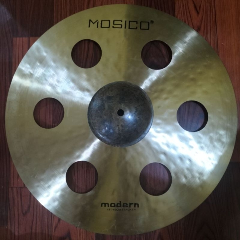 MOSICO MODERN OZONE CRASH 18 CYMBAL B20 CAST BRONZE made BY ARBOREA