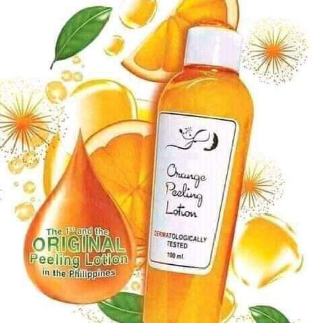 Orange deals peel lotion