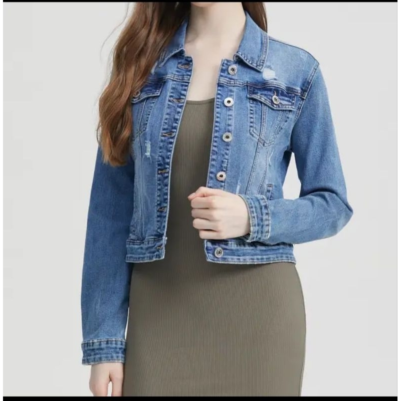 Shopee denim hot sale jacket