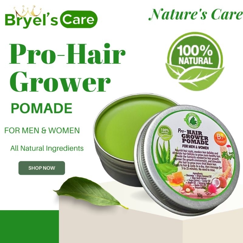 Bryel's Hair Grower Pomade for Men And Women Hair growth booster with