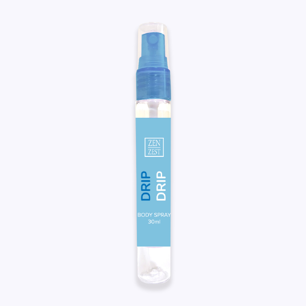 Zen Zest Oil Based Body Spray For Women 30ml DRIP Long lasting Amber