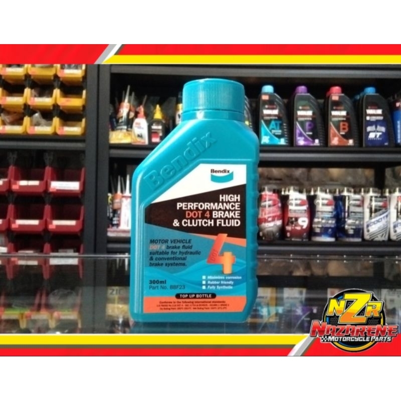 Brake Fluid DOT 4 BENDIX 170ml / 300ml Nmax v2/aeroxv2 ABS motorcycles