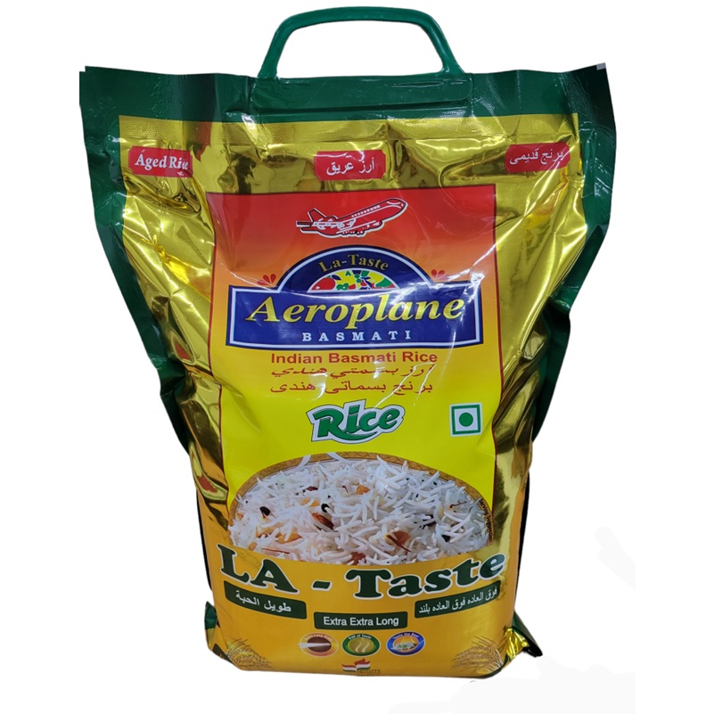 La-Taste Aeroplane Indian Basmati Rice 5kg | Shopee Philippines