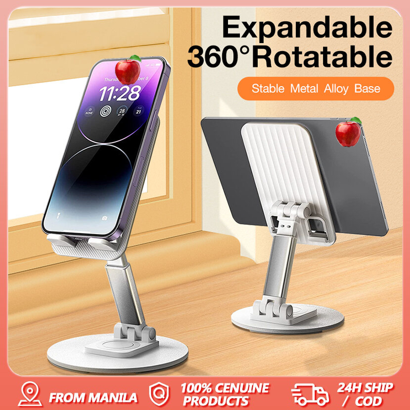 360°Rotating Mobile Phone Stand Metal Mobile Phone Tablet Stand