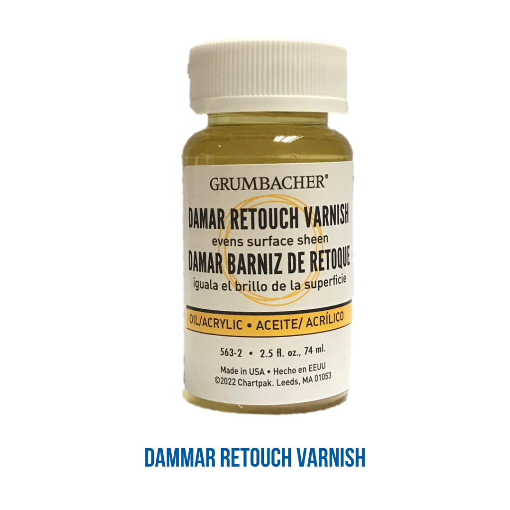 GRUMBACHER Damar Retouch Varnish 2.5 oz (Oil Painting Medium) Shopee