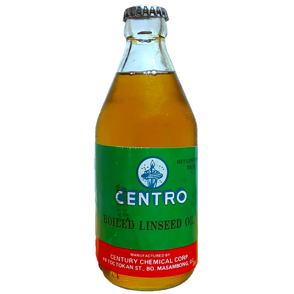Centro Pure Boiled Linseed Oil 350cc Shopee Philippines