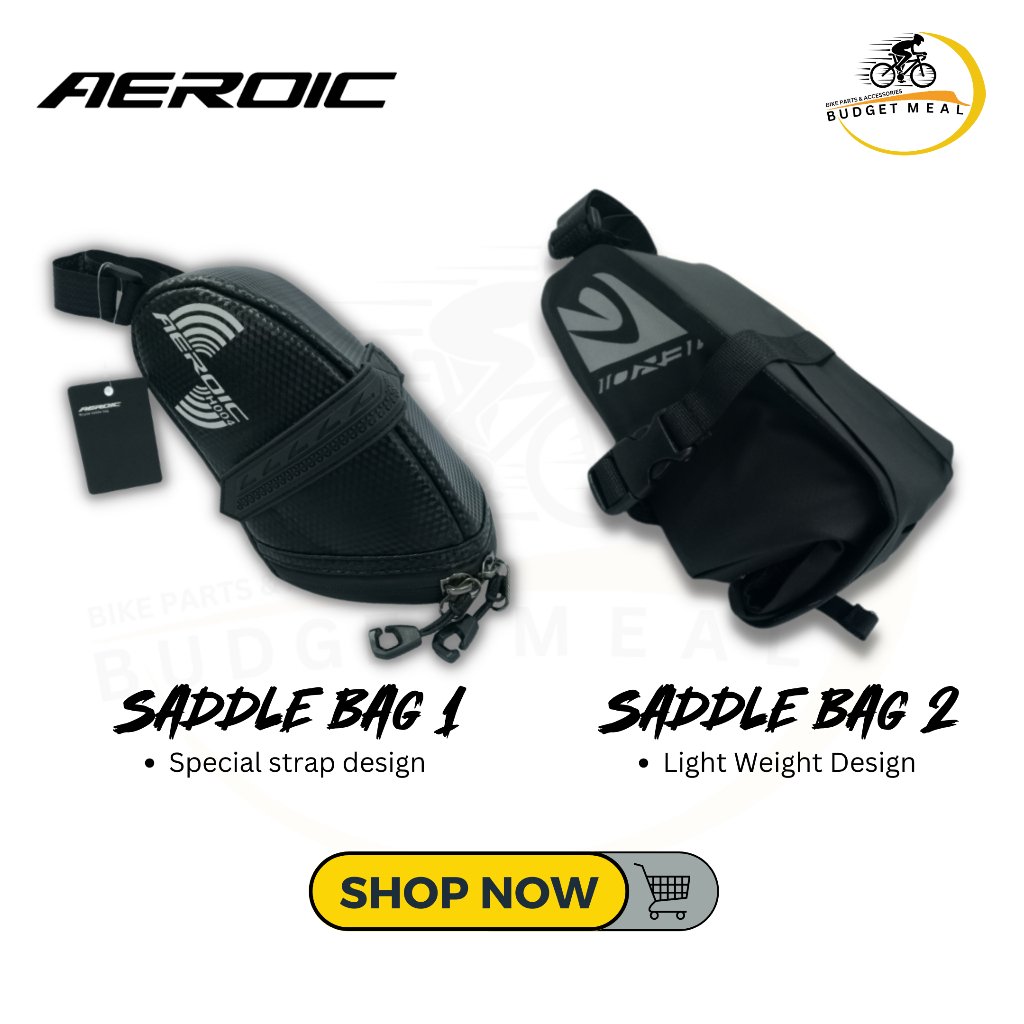 AEROIC SADDLE BAG BIKE TAIL BAG BICYCLE BAG TOOL BAG TUBE BAG MTB