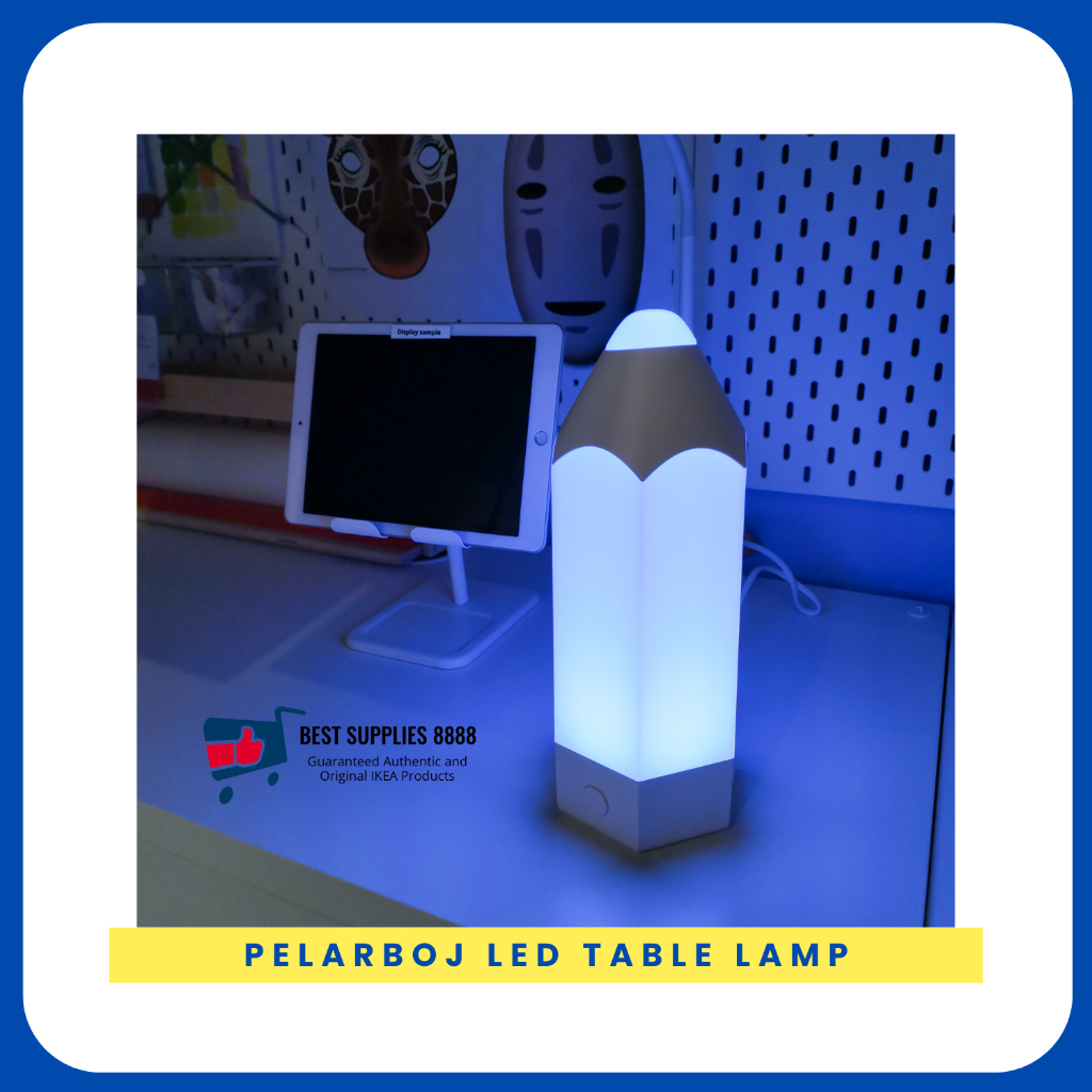 BestSupplies IKEA PELARBOJ Kids LED desk/ bedside table night crayon