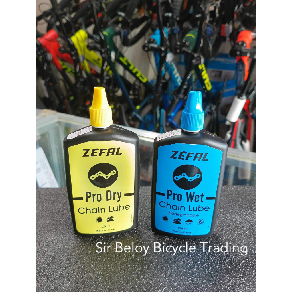 Zefal Chain Lube Pro Wet Pro Dry Bicycle Chain Luricant Chain Oil New Packaging! Shopee