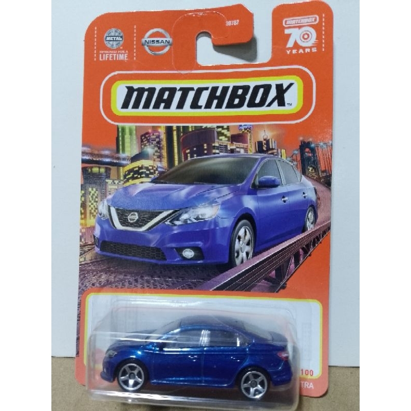 MATCHBOX 2016 NISSAN SENTRA ( US CARD) | Shopee Philippines