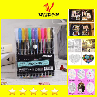 Neon Color Pen Glitters, Glitter Pens Children