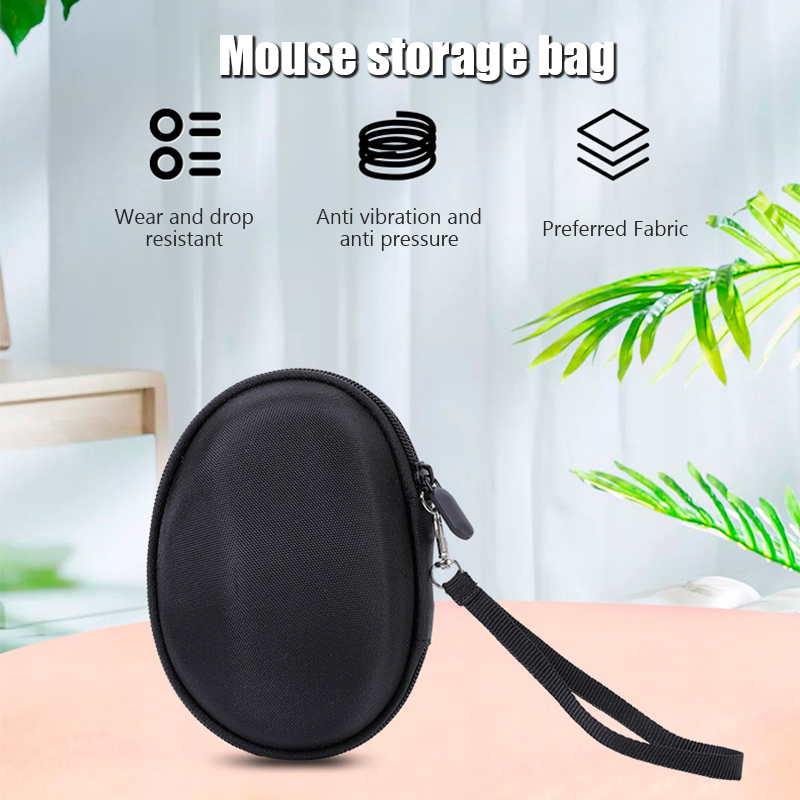Mouse Storage Box EVA Shockproof Zipper Hard Case Waterproof Carrying ...