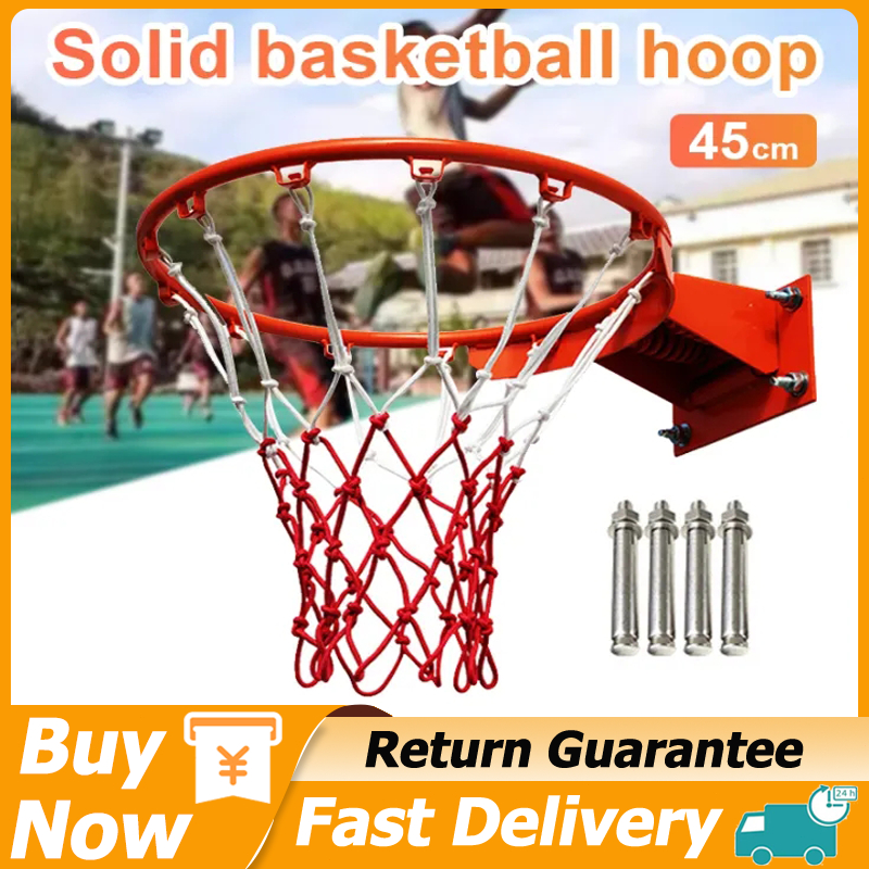 18 Inch Heavy Duty Basketball Hoop Basketball Ring Standard NBA