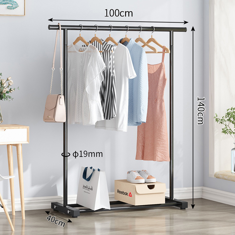 Double Pole Drying Rack with Wheels Metal Clothes Hanger Sampayan ...