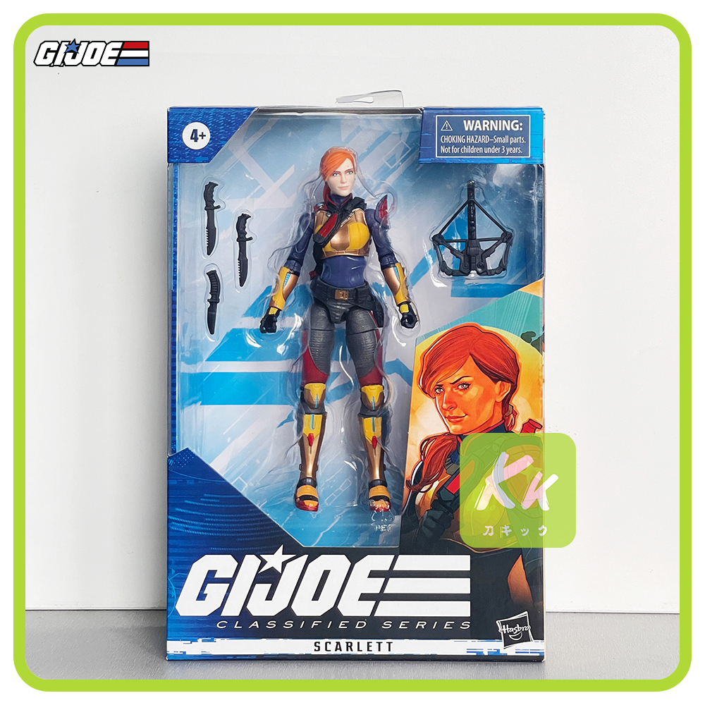 Scarlett G.I. Joe Classified Series (Back In Box) | Shopee Philippines