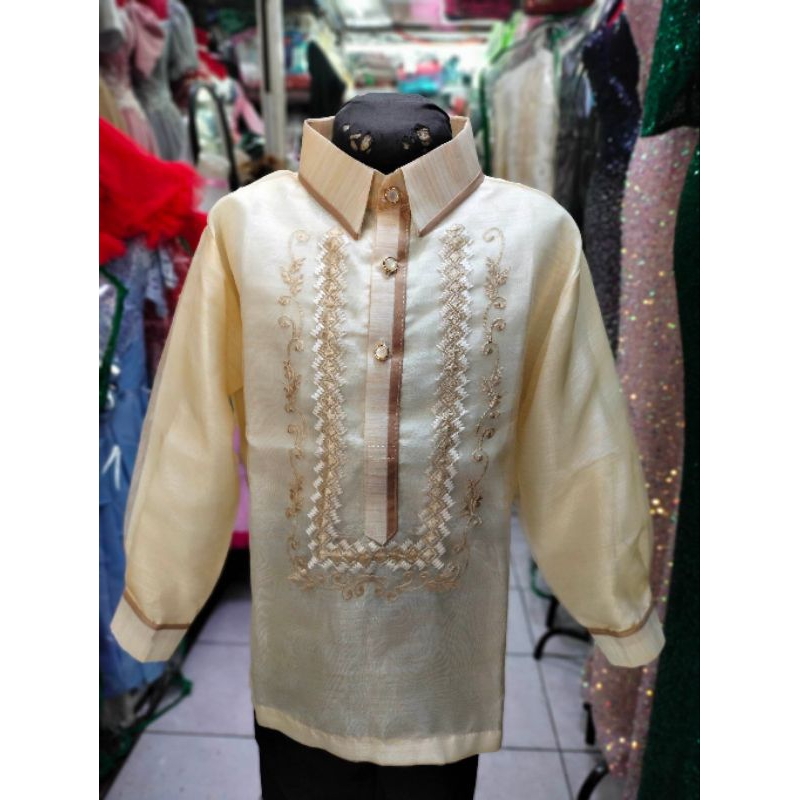 barong Tagalog for kids and adult ult( assorted burda) Shopee Philippines