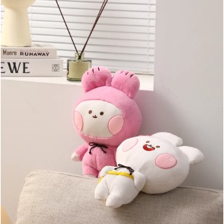 Miniso Ratora Series 10in. Cute Plush Toy Pink Coat/Backpack | Shopee ...