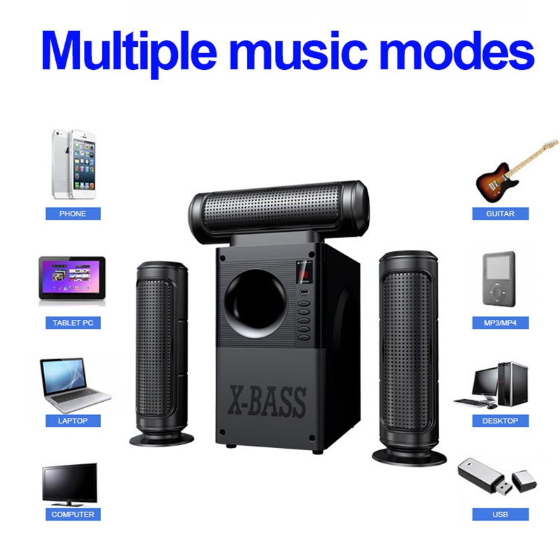 Home theater multimedia 2024 speaker karaoke system